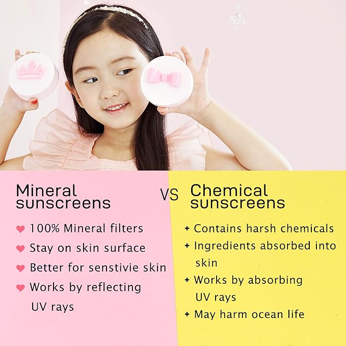 Peachand Baby Kids Mineral Sun Cushion SPF50+ PA++++ (Pink Ribbon)