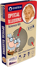 Einstein’s Optical Illusion LAB Science Kit for Kids. STEM for Boys & Girls Aged 8 and Above. 14 Exciting Experiments Inside/Detailed Picture Guide Included. Award Winning Kit
