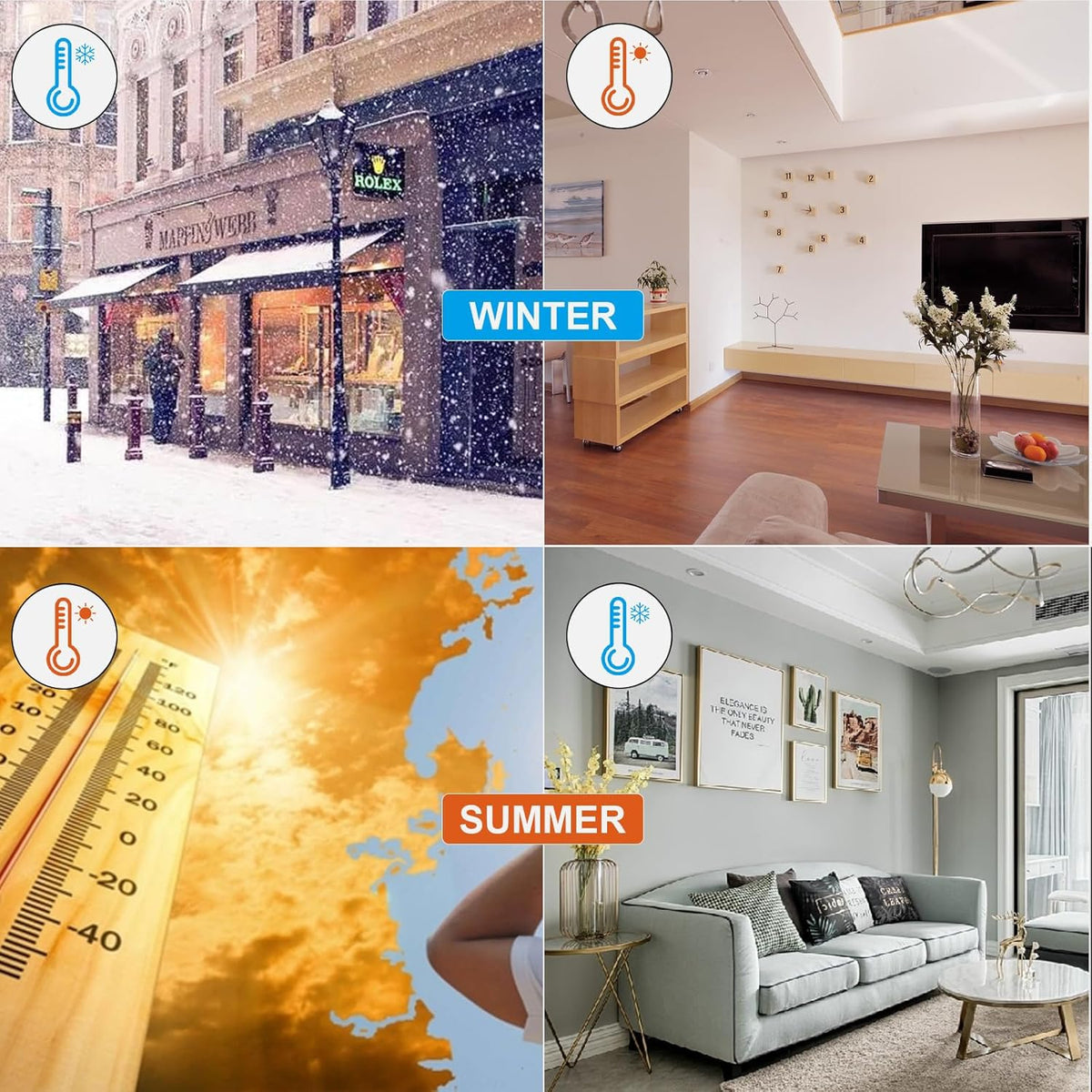 T-Shaped Door Draft Stopper, 1.37 in x 20 Ft Silicone Seal Strip for Windows Gaps, Weather Stripping Seal Strip Shower Sweep, Clear