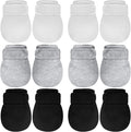 Newcotte Adjustable Baby Mittens No Scratch Newborn Cotton Breathable Gloves Warm Baby Mitts for Boys