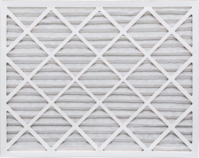 Aerostar 18x25x1 MERV 8 Air Filter, Pleated AC Furnace HVAC Filters (17.5x24.5x0.75), Electrostatically Charged for Allergies Dust Pet Dander Pollen Mold Lint, MPR 600 FPR 5, USA, 6 Pack