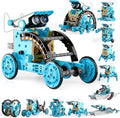 Lucky Doug 12-in-1 STEM Solar Robot Kit Toys Gifts for Kids 8 9 10 11 12 13 Years Old, Educational Building Science Experiment Set Birthday for Kids Boys Girls
