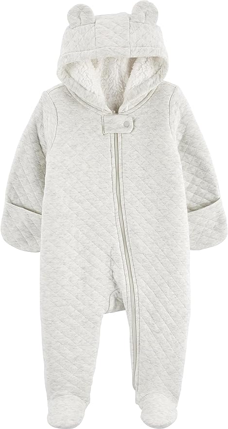 Simple Joys Kid's Pram Ivory Bear Outerwear