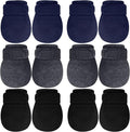 Newcotte Adjustable Baby Mittens No Scratch Newborn Cotton Breathable Gloves Warm Baby Mitts for Boys