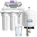 APEC Water System ROES-PHUV75 Essence Series Top Tier Alkaline Mineral pH+ and UV Ultra-Violet Sterilizer 75 GPD 7-Stage Ultra Safe Reverse Osmosis Drinking Water Filter System