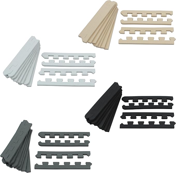 MQIAOHAM® 18Pieces Long Edges (for 18/20 Pieces Puzzle Play mats)