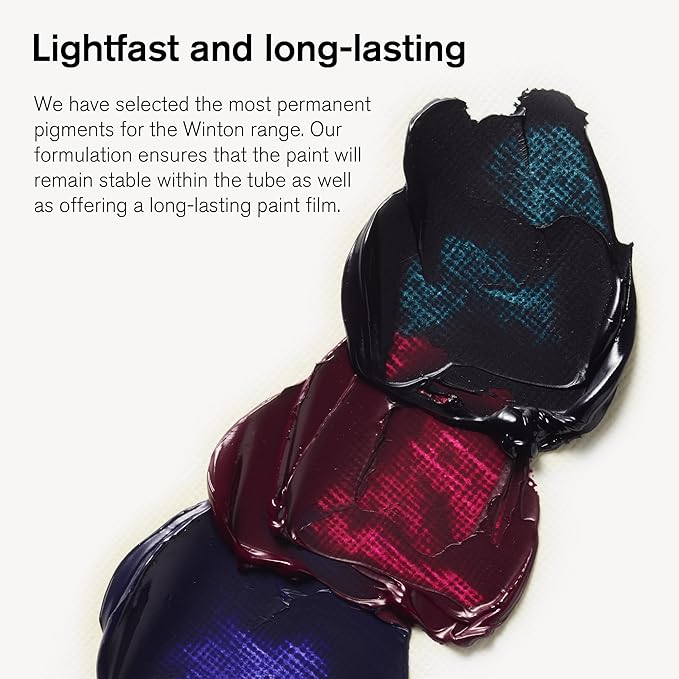 Winsor & Newton Winton Oil Color, 200ml (6.75-oz) Tube, Lemon Yellow Hue