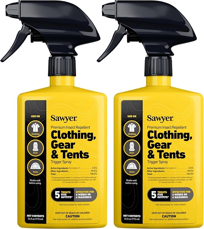 Sawyer Products Premium Permethrin Insect Repellent for Clothing, Gear & Tents
