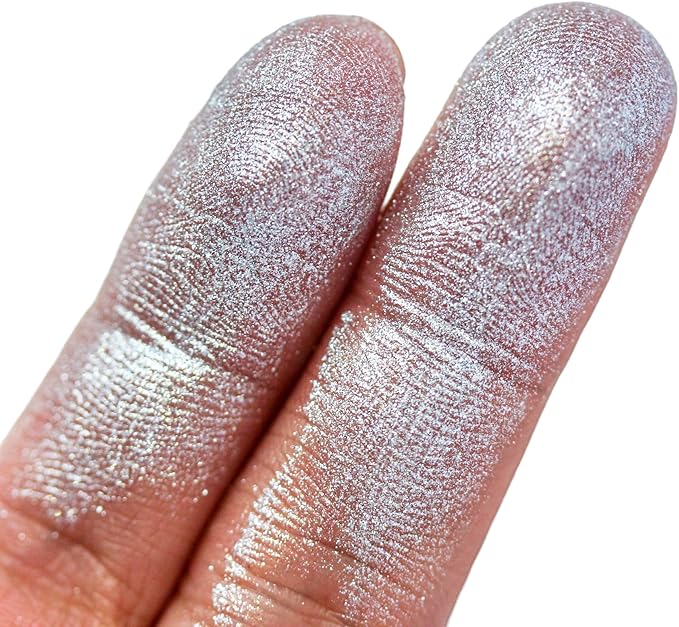 Premium Diamond Mica Powder Pigment- for Epoxy, Resin, Soap, Paint, Woodworking, Acrylic Pouring, Bath Bombs, Fishing Lures - DIY Arts and Crafts Additive (Super Shiny Silver)