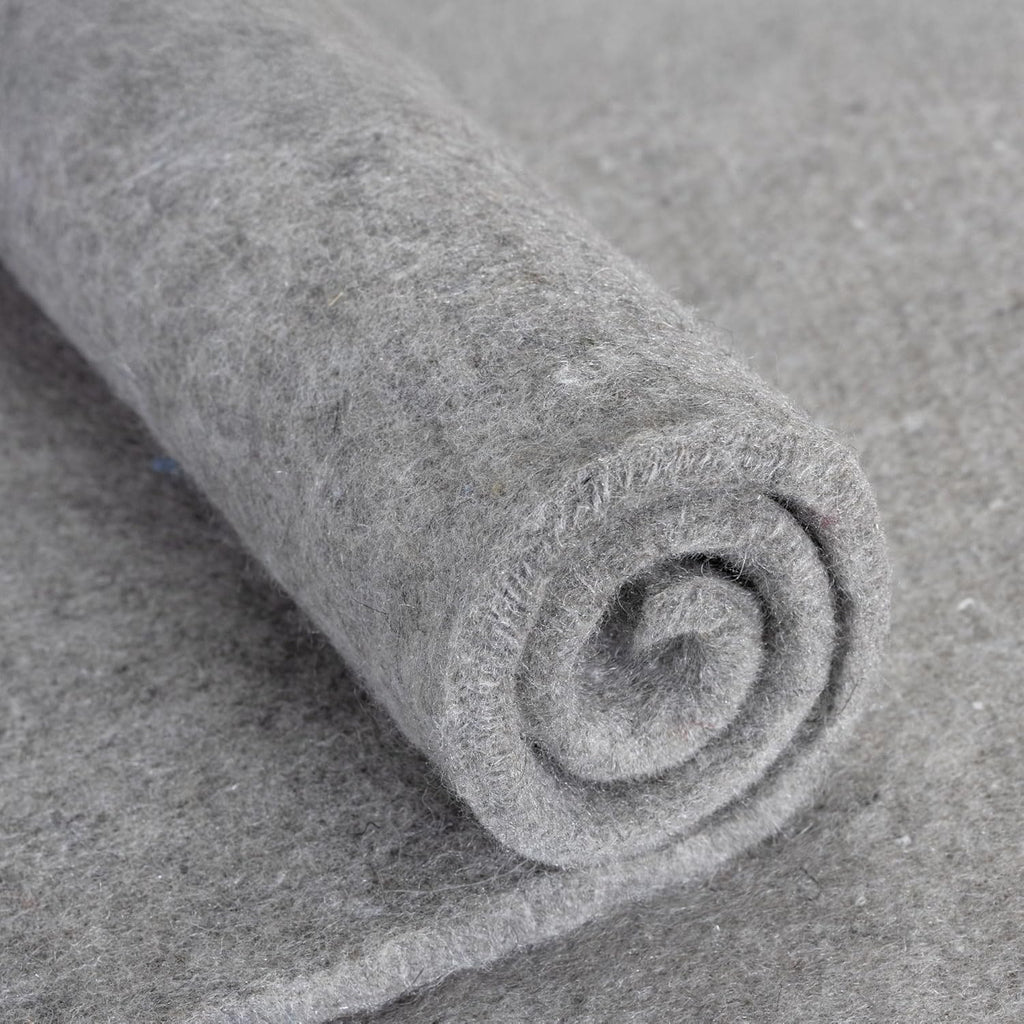 RUGPADUSA - Eco-Plush - 9'x13' - 1/2" Thick - 100% Felt - Luxurious Cushioned Rug Pad - Available in 3 Thicknesses, Many Custom Sizes