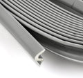 Weather Stripping Door Seal Strip Soundproof Q Foam Tape, Exterior Door Insulation Strip for Large Gap, Easy to Install(Grey, 60FT)