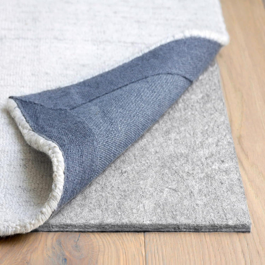 RUGPADUSA - Dual Surface - 7'x9' - 3/8" Thick - Felt + Rubber - Enhanced Non-Slip Rug Pad - Adds Comfort and Protection - for Hard Surface Floors