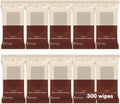 Swanky Leather Wipes - Leather Cleaner and Conditioner for Purses, Shoes, Furniture Polish & Car Seats, Prevents Fading & Cracking, Restores Softness & Shine - Soft Wipes, 300 Count