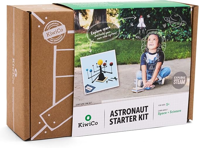 KiwiCo - Astronaut Starter Kit, Space & Science Learning Toy for Kids, Ages 5+