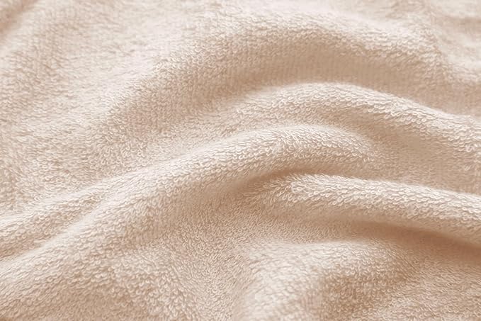 HIPHOP PANDA Baby Washcloths, Rayon Made from Bamboo - 2 Layer Ultra Soft Absorbent Newborn Bath Face Towel - Reusable Baby Wipes for Delicate Skin - Brown, 30 Pack