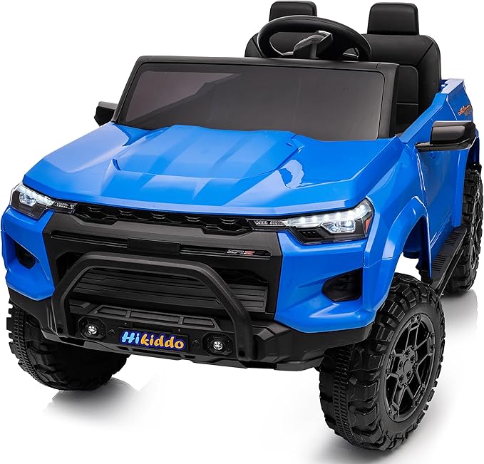 24V 10Ah Ride on Toy for Big Kids, 4WD 2 Seater Electric SUV Kids Car to Drive w/Remote Control, 4x200W Motors - Blue