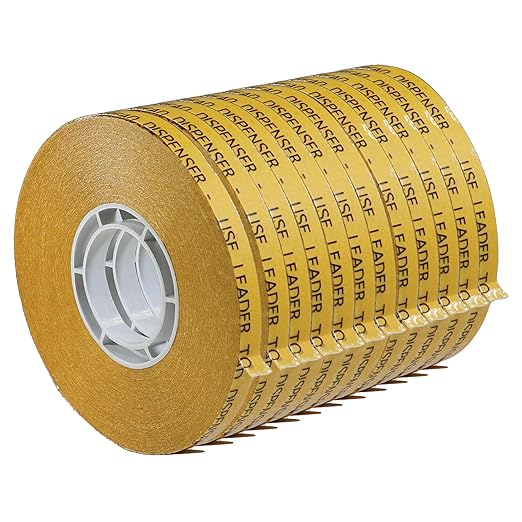 GGR Supplies T.R.U. ATG-7502 ATG Tape (Acid Free Adhesive Transfer Tape): 1/4 in. Wide x 36 yds. (Pack of 12)