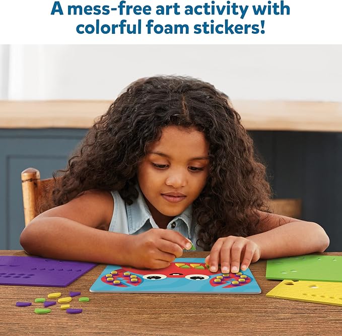 Skillmatics Foam Sticker Art Activity - Under The Ocean, Mess-Free Fun for Kids, 800+ 3D Foam Stickers, DIY Felt Craft Kits, Gifts for Girls & Boys Ages 3, 4, 5, 6, 7