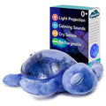 Cloud b Ocean Projector Nightlight with 2 White Noises & 2 Soothing Sounds | Adjustable Settings | Cry Sensor | Tranquil Turtle - Ocean (Rechargeable)