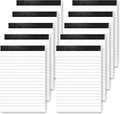 10 Pack Notepad Small Lined Writing Notepads 4 x 6 Inch Memo Pads Refills Paper Tear off Note Pads 4 x 6” Scratch Pads Server Writing Pad Small Notebook with 30 sheets in Each Pad for School Office