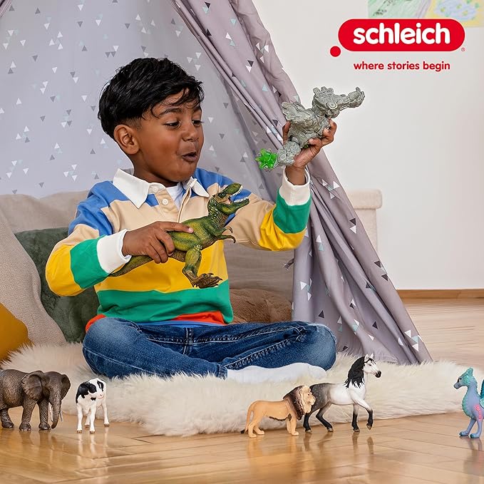 Schleich Bayala - 71 PC Glittering Flower House Playset with Fairy Figure, 2 Cute Unicorn Toys and Fairy Dollhouse Accessories for Girls and Boys - Fantasy Figurine Animal Set for Kids Ages 5+ | 42447