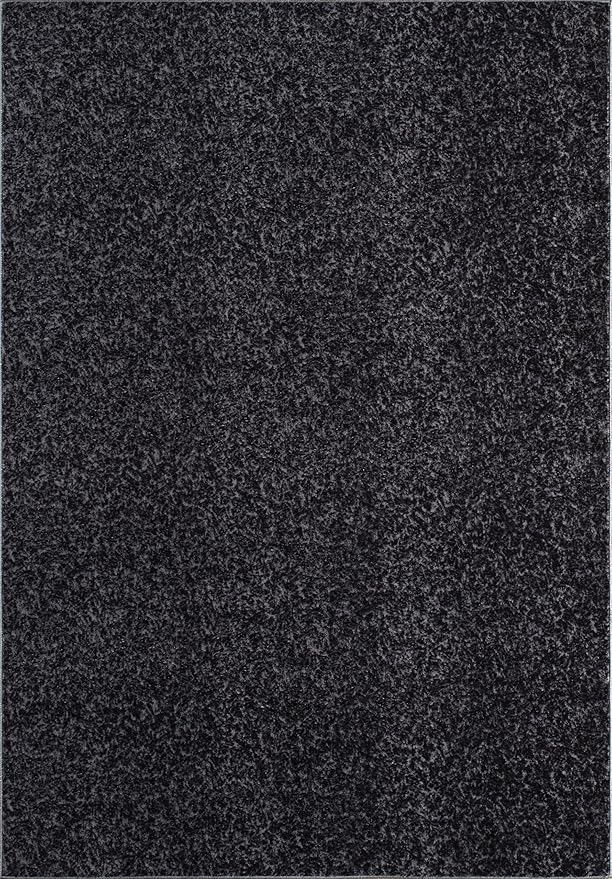 Non-Slip Washable 5x7 Area Rugs for Living Room Bedroom, Ultra Soft Bedside Rug, Indoor Floor Carpet for Kids Girls and Boys, Dorms, Nursery Rooms, Non-Skid Area Rug, Abstract Anthracite, 5' x 7'