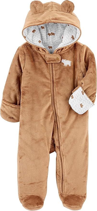 Simple Joys Kid's Pram Ivory Bear Outerwear