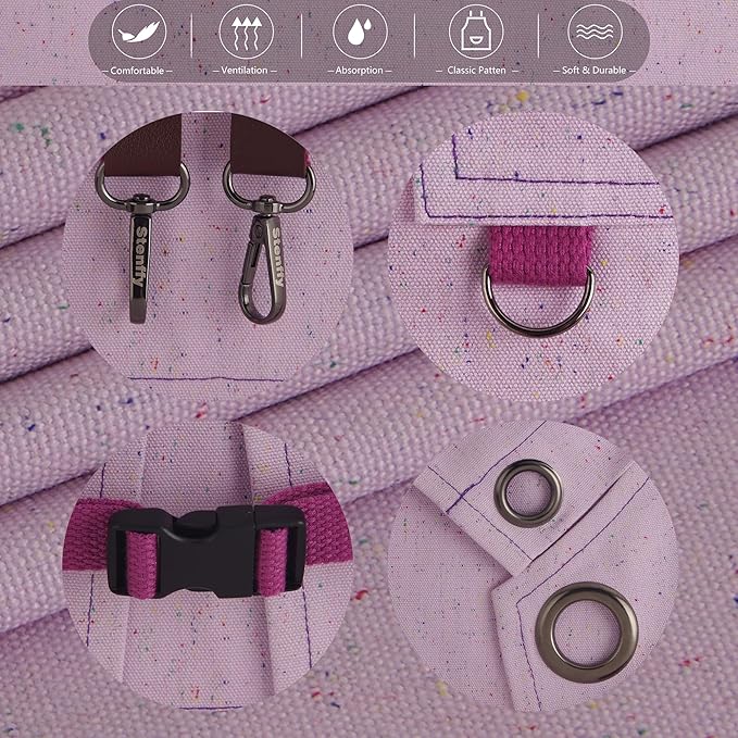 Kids Art Aprons for Painting, Gardening, Cooking, Multiple Pockets, Kids Smock for Boys & Girls, Waterproof (Age6-12)