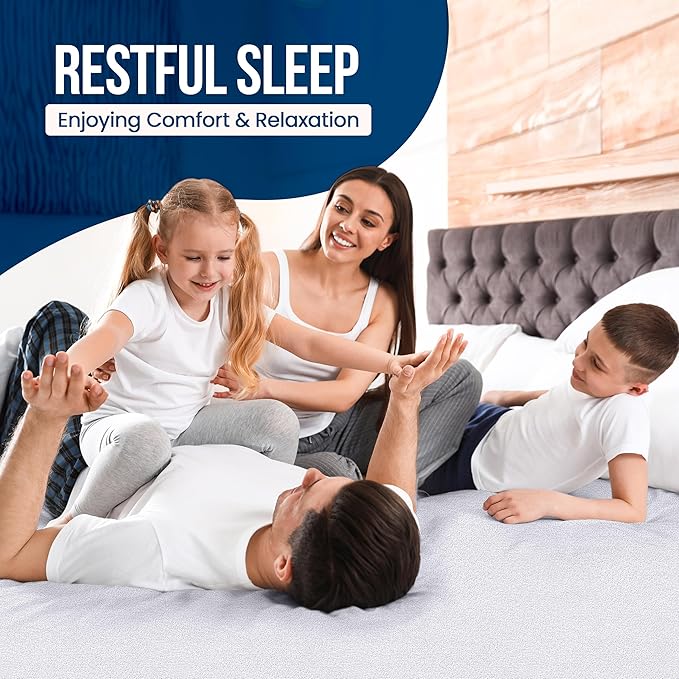 Utopia Bedding Waterproof Mattress Protector King Size (Pack of 14), Premium Terry Mattress Cover 200 GSM, Breathable, Fitted Style with Stretchable Pockets (White)
