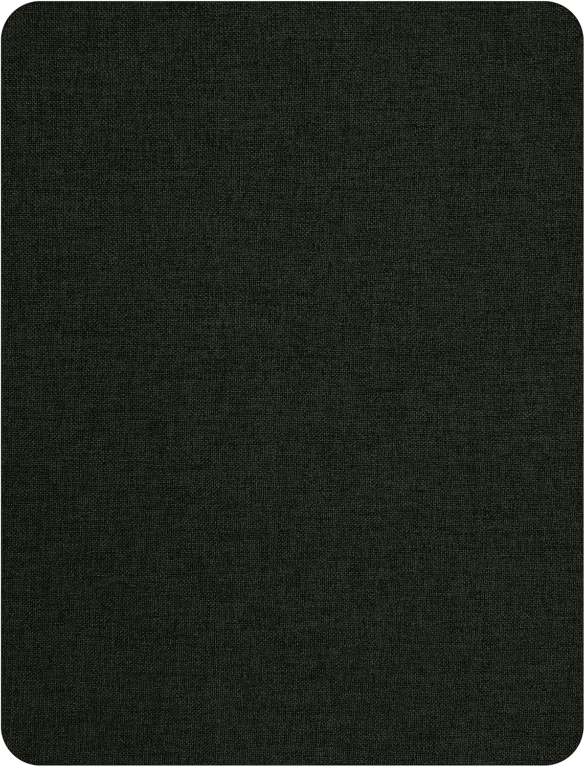 KING MOUNTAIN Fine Linen Repair Patches, Self-Adhesive Linen Fabric Patches, 8X11 inch Extra Size, Multi Color, Can be Used for Linen Sofa Repair and Linen Clothes Repair(Charcoal Black,8" x 11")