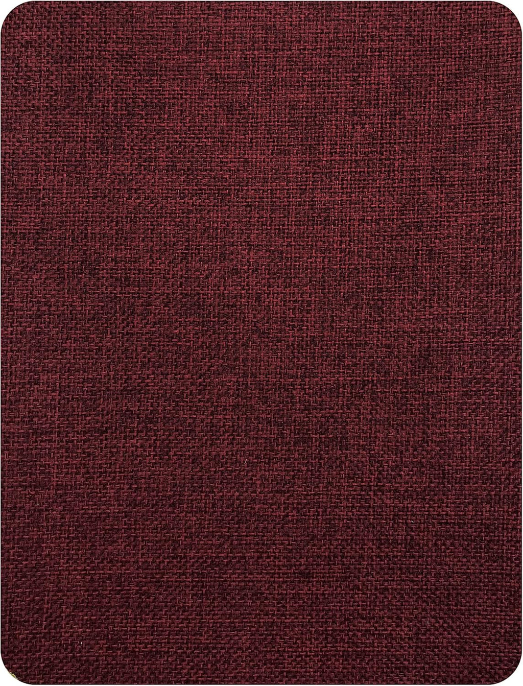 Coarse Linen Repair Patches, Self-Adhesive Linen Fabric Patches, 8X11 inch Extra Size, Multi Color, Can be Used for Linen Sofa Repair and Linen Clothes Repair(8" x 11",Burgundy 1.0)
