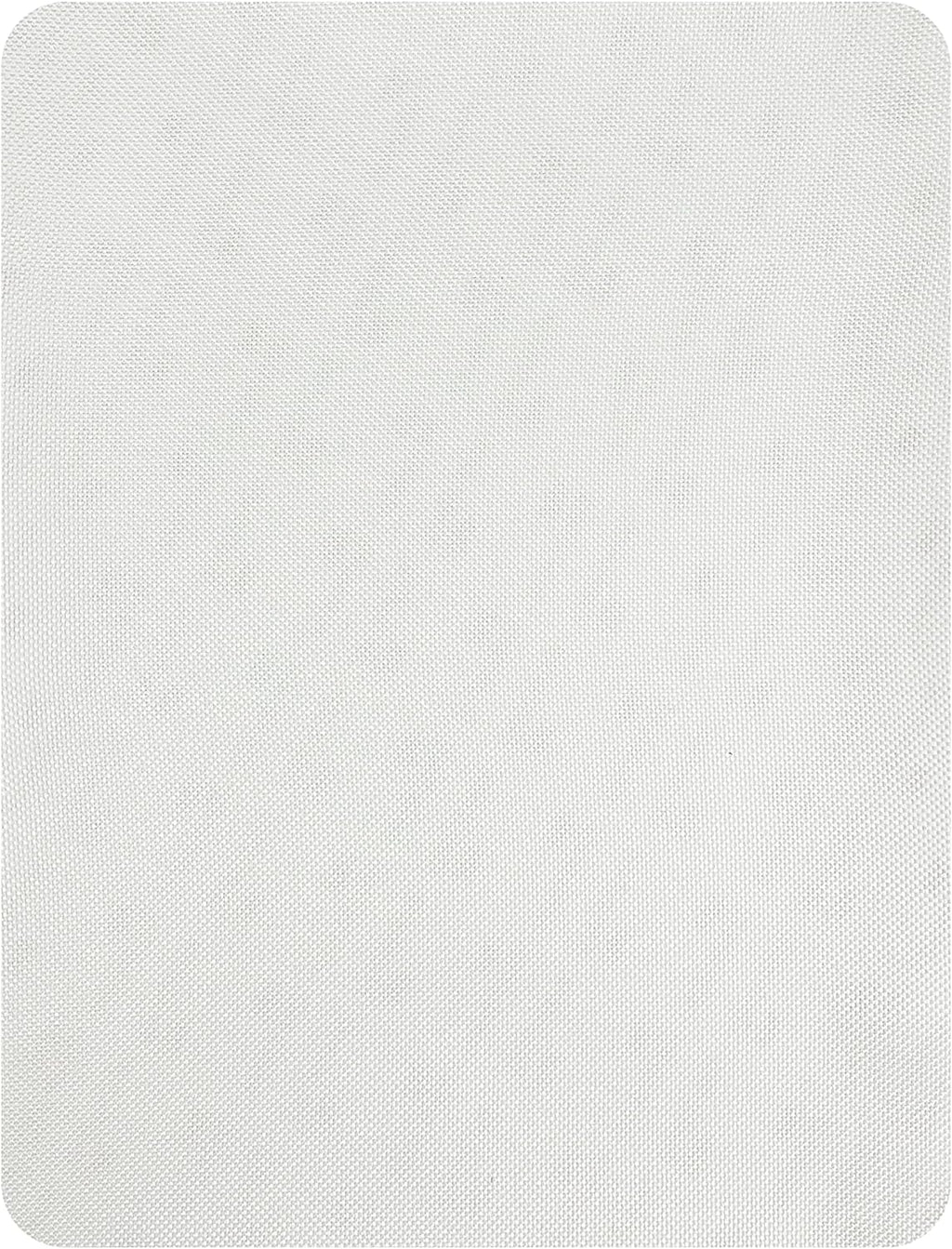 KING MOUNTAIN Fine Linen Repair Patches, Self-Adhesive Linen Fabric Patches, 8X11 inch Extra Size, Multi Color, Can be Used for Linen Sofa Repair and Linen Clothes Repair(8" x 11",White)