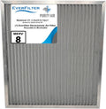 21 1/2x23 5/16x1 Electro-static Air Filter (1-Ct) AC Furnace Filter, Reusable & Washable 4-Stage Electrostatic Filter for Residential and Commerical (Actual Size: 21 1/2 x 23 5/16 x 0.75")