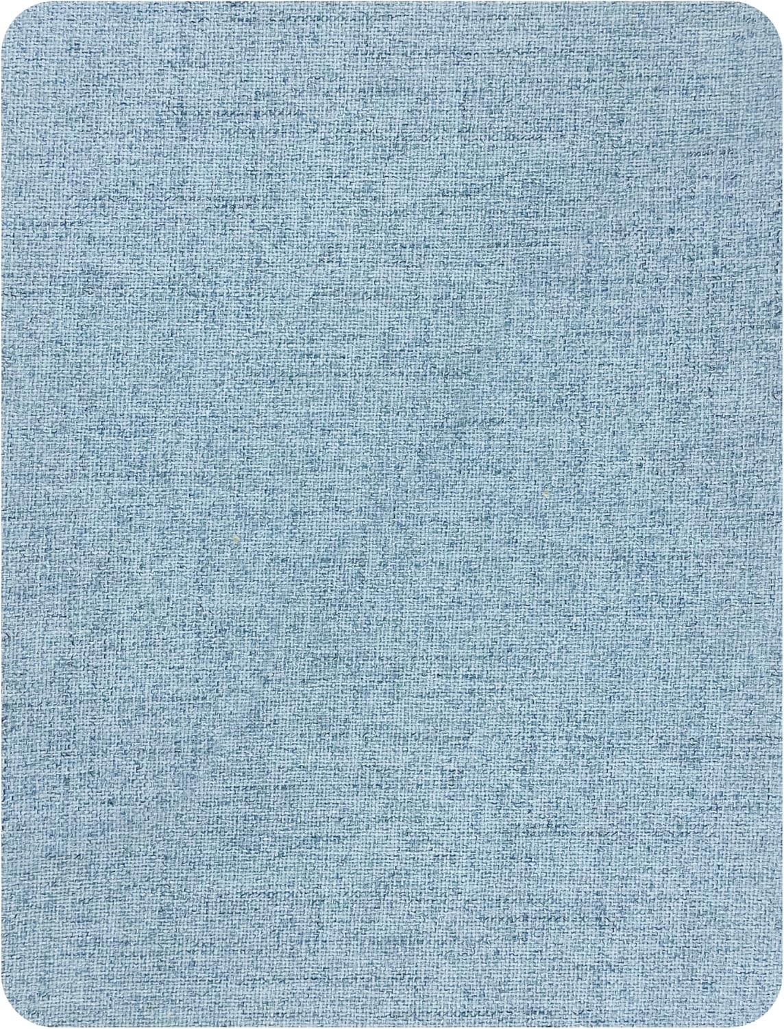 Fine Linen Fabric Patches, Self-Adhesive, 8x11 inch Extra Size, Multi Color, for Sofa and Clothes Repair (Blue Grey)