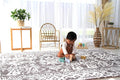 Cushmat Stylish Reversible Foam Play Mat (Large, Explorer - Ash Rose) - Soft, Waterproof, Durable Play mat for Infants, Babies, Toddler, Kids & Grownup - 6.5ft x 4.5ft