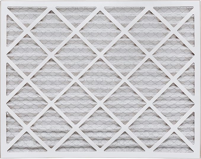 Aerostar 18x25x1 MERV 8 Air Filter, Pleated AC Furnace HVAC Filters (17.5x24.5x0.75), Electrostatically Charged for Allergies Dust Pet Dander Pollen Mold Lint, MPR 600 FPR 5, USA, 6 Pack