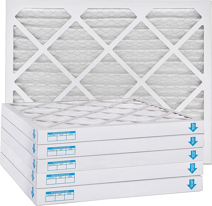 Aerostar 16x16x2 MERV 11, Pleated Air Filter, 16x16x2, Box of 6, Made in the USA