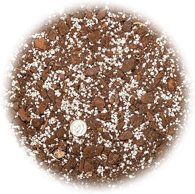 Gardenera Indoor Herb Soil Mixture - Specially Blended for Growing Kitchen Plants, 4 Quart Bag