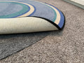 Hold-a-Rug Plush 9' Round Nonskid, Nonslip Rug Pad, Reversible Gripper, ¼ Thick, Safe for All Floors and Carpet, Keep Area Rugs Secure