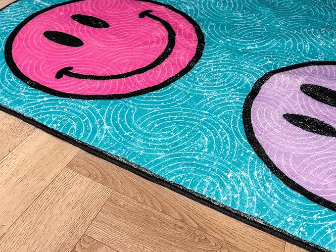 OLEEK Large Classroom Rug Elementary 6x9 - Classroom Rugs for Kids Room - Classroom Carpet Elementary - Kids playroom Rug 6 x 9 - Preschool Rugs for Classroom - Schoolgirl Style Classroom Decor