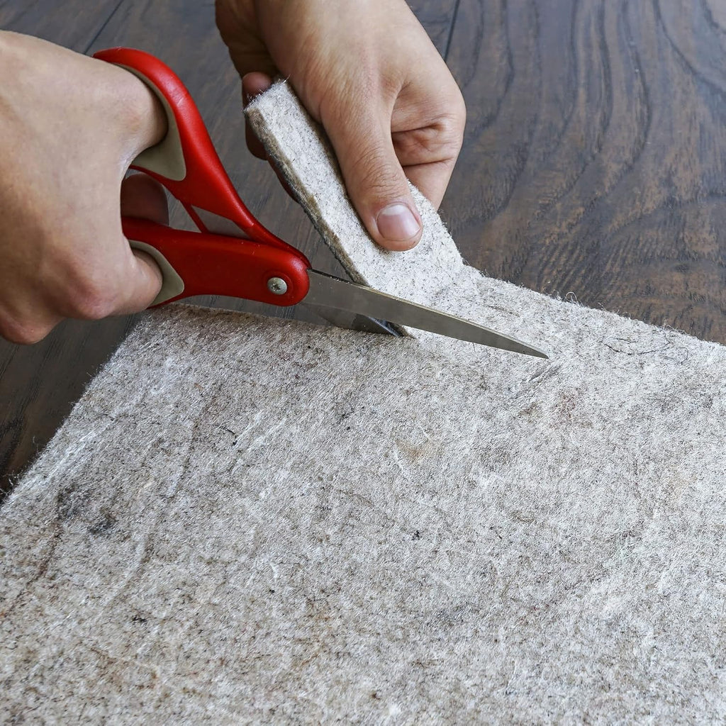 RUGPADUSA - Dual Surface - 1'10" x 7'10" - 1/8" Thick - Felt + Rubber - Non-Slip Backing Rug Pad - Adds Low-Profile Comfort and Protection